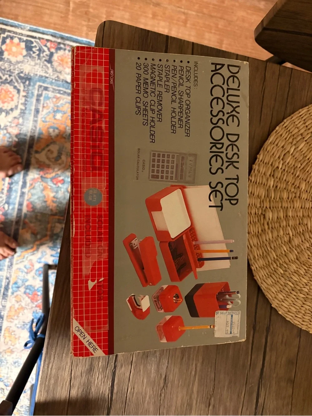 Vintage compact desk